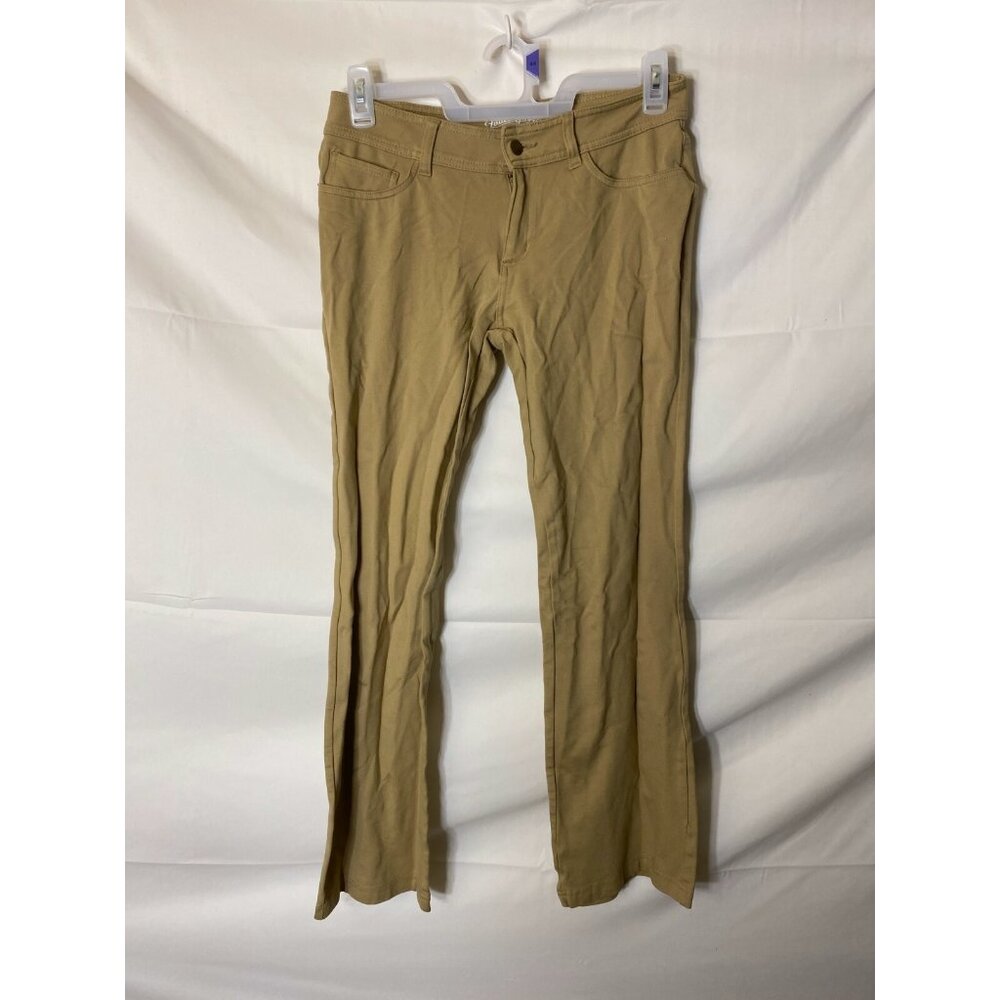 Faded Glory Women's Ankle jeggins  in khaki Brown